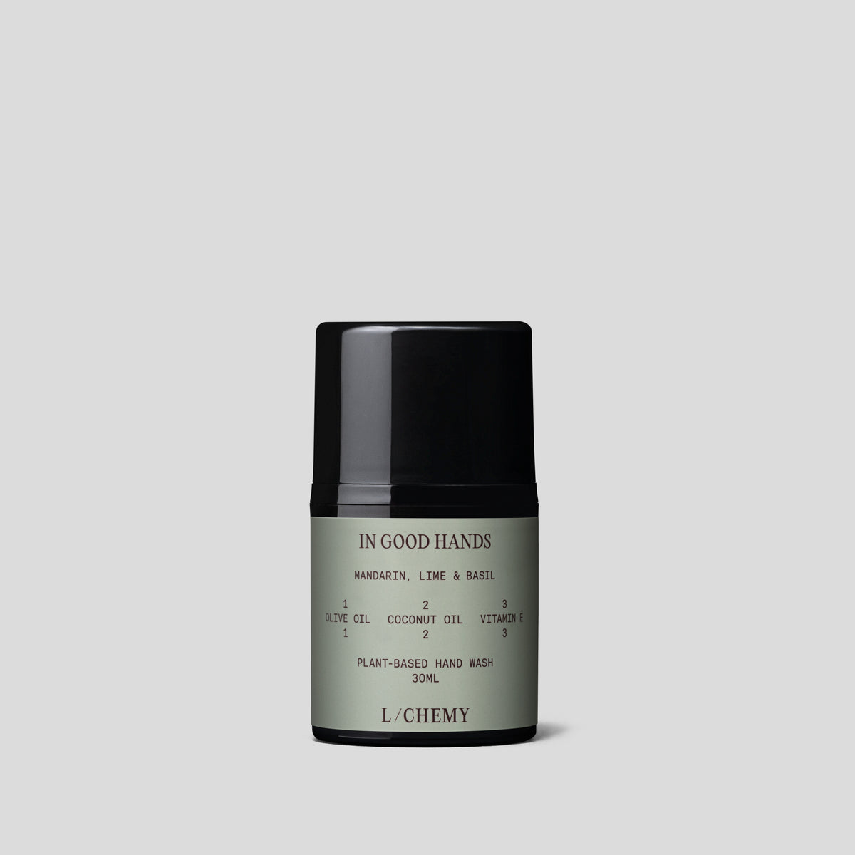 In Good Hands Nano Mandarin Lime Basil / Plant-Based Hand Wash – L/CHEMY